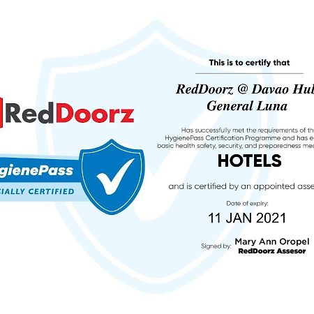 Reddoorz @ Davao Hub General Luna Exterior photo